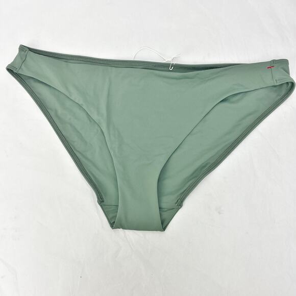 Everlane Womens The Bikini Bottom XL Swimwear Herb Green NWT - Picture 4 of 8